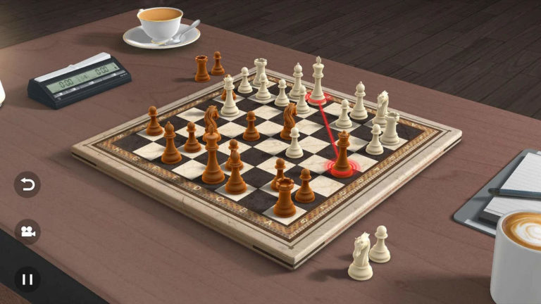 chess real board while play online