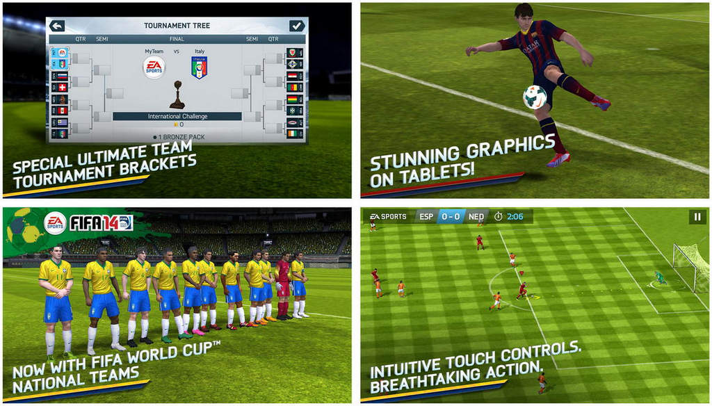 FIFA 14 V1.3.6 Mod 18 V2 By Jogress Apk + Obb Data 