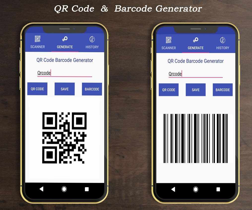 wallet app with qr code reader